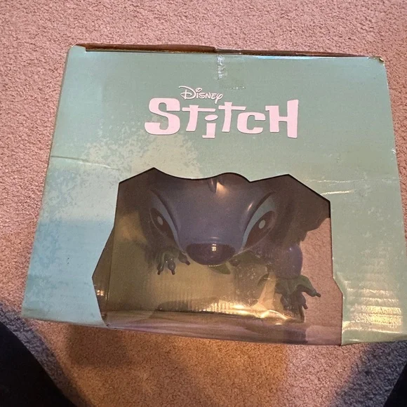 Disney Stitch Dancing Figure in Blue and Green - Picture 3 of 6